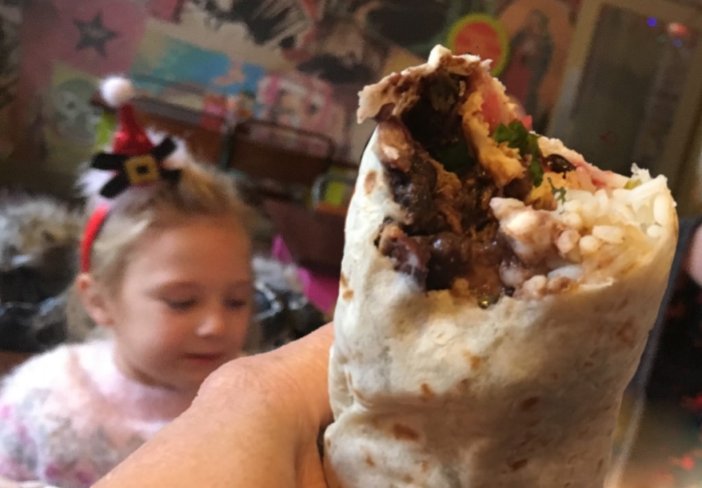 Festive Burrito