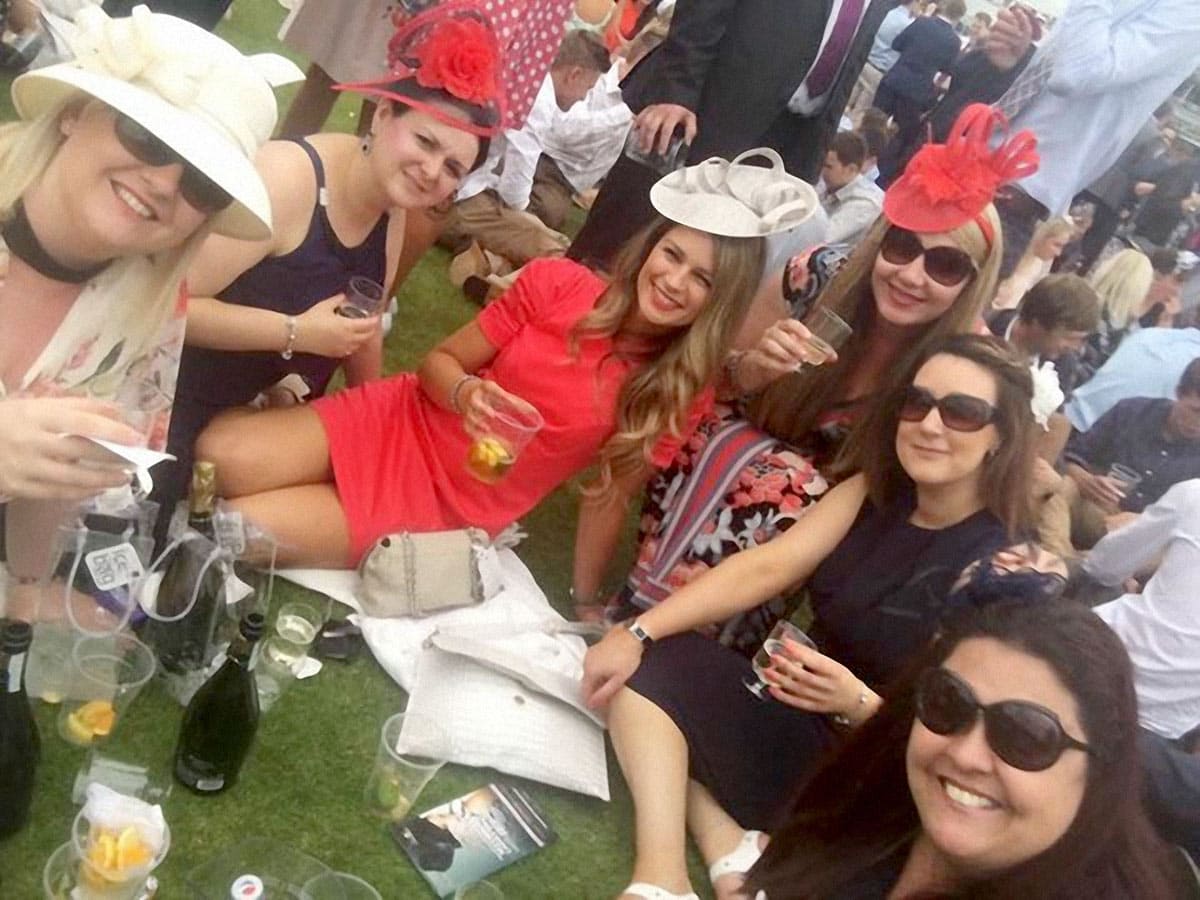 Ladies Day at Newcastle Racecourse