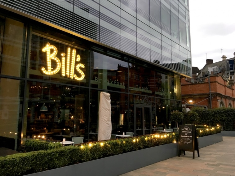 Bill's Hammersmith Restaurant Review