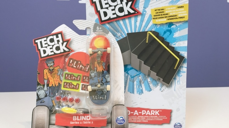 Tech Deck fingerboards and Ramp