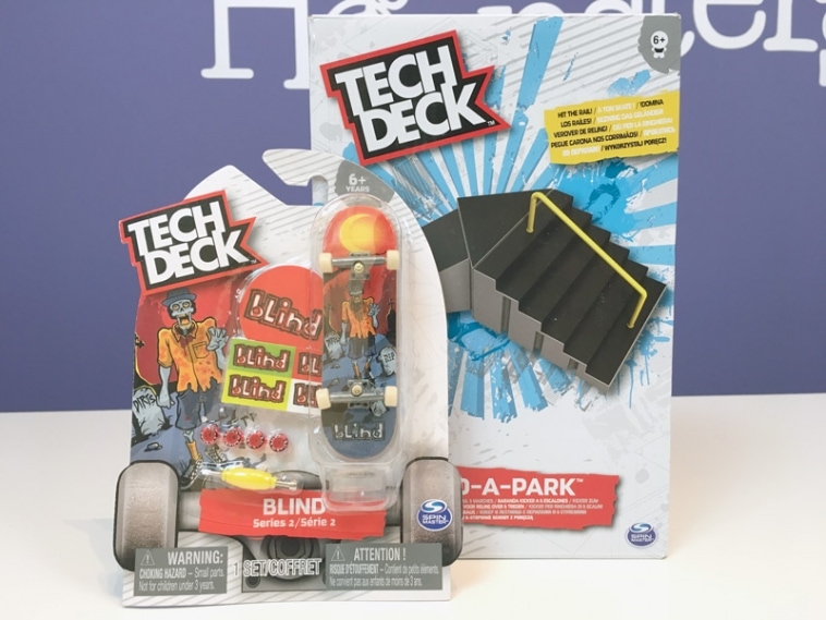 Tech Deck fingerboards and Ramp