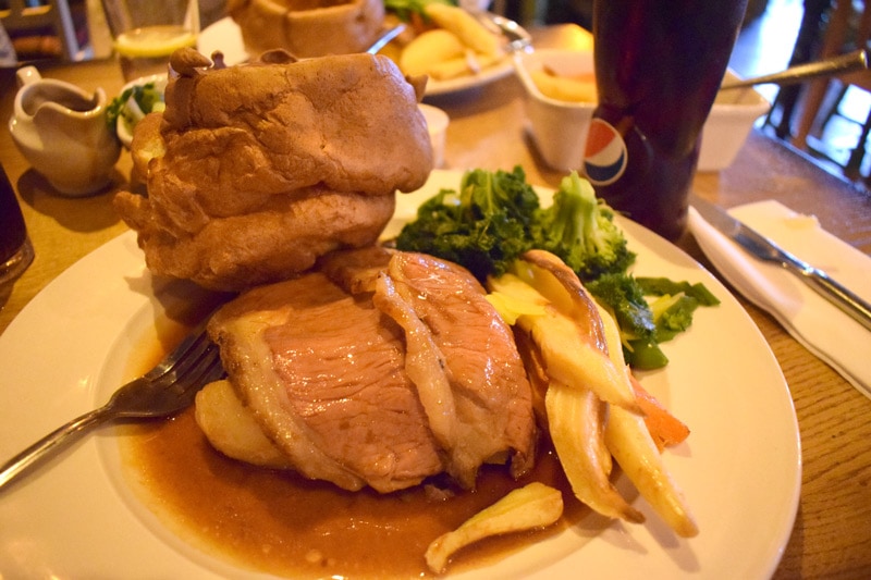 Sunday Dinner at The Woodmans Arms Whickham